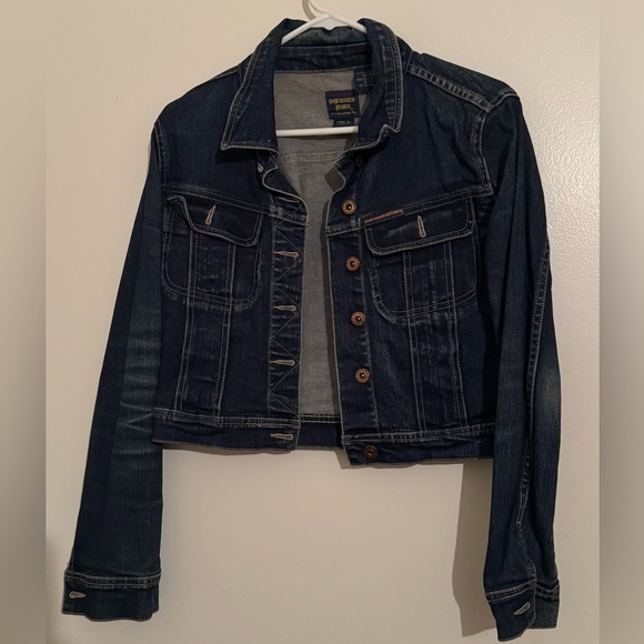 Vintage Parasuco Jeans Cropped Jean Jacket XS - Picture 2 of 5